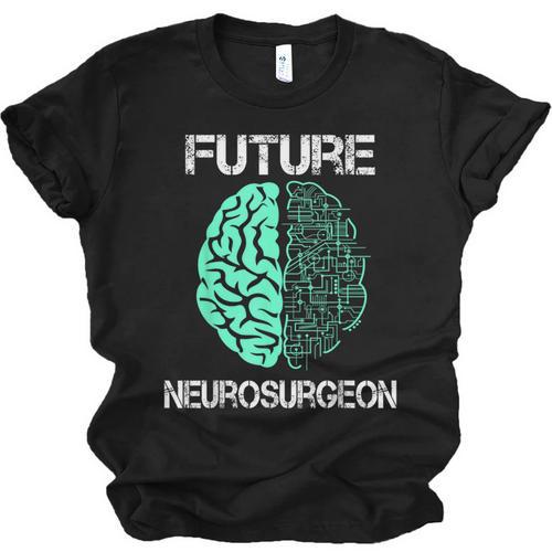 Neuro Surgeon Brain Student Graduation Future Neurosurgeon Unisex Jersey T-Shirt - Best Gift Smart