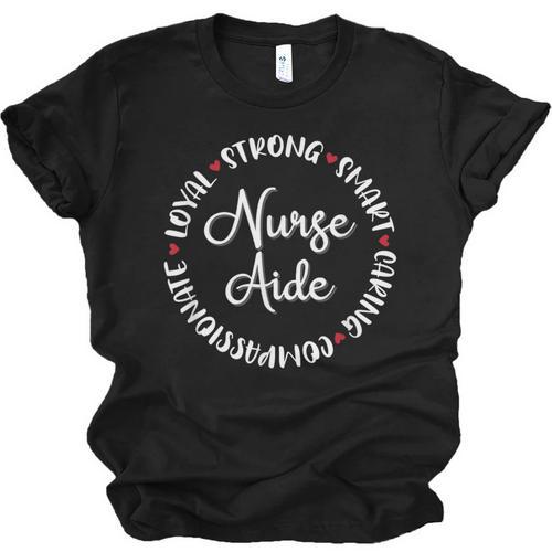 Nurse Aide Nurses Nursing Graduation Medical Love Unisex Jersey T-Shirt - Best Gift Smart