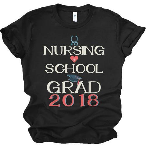 Nurse Pinning Ceremony Nursing School 2018 Graduation Shirt Unisex Jersey T-Shirt - Best Gift Smart