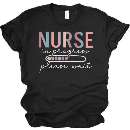 Nursing Student Nurse Appreciation Modern Classic Lace Embellished Nurse Graduation Female -Adults Small Unisex Jersey T-Shirt - Best Gift Smart