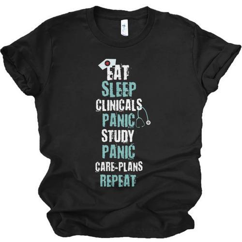 Nursing Student Nurse Life Graduation Shirt Unisex Jersey T-Shirt - Best Gift Smart