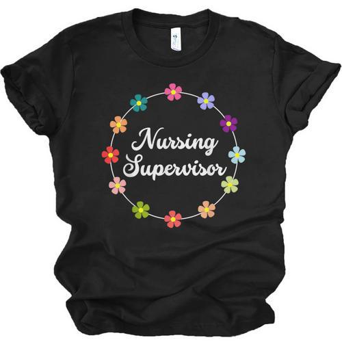 Nursing Supervisor Nurse Saying Graduation Proud Nurse Love Unisex Jersey T-Shirt - Best Gift Smart