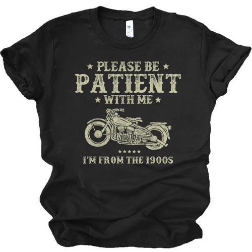 Old Biker I'm From The 1900s Motorcycle Classic Men Unisex Jersey T-Shirt - Figerry