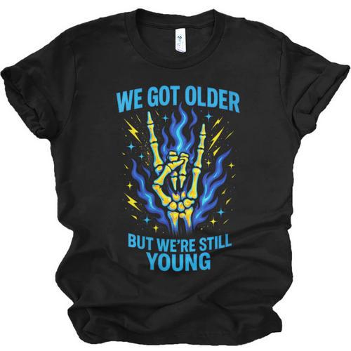 We Got Older Emo Punk Rock Nostalgia Unisex Jersey T-Shirt - Figerry