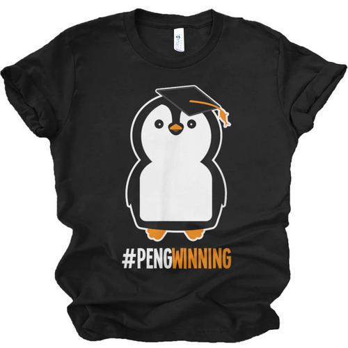 Penguin Graduation For Grads Hashtag Pengwinning Unisex Jersey T-Shirt - Best Gift Smart