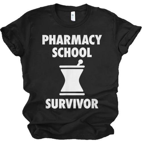 Pharmacy School Survivor PharmD Graduation T-Shirt Unisex Jersey T-Shirt - Best Gift Smart