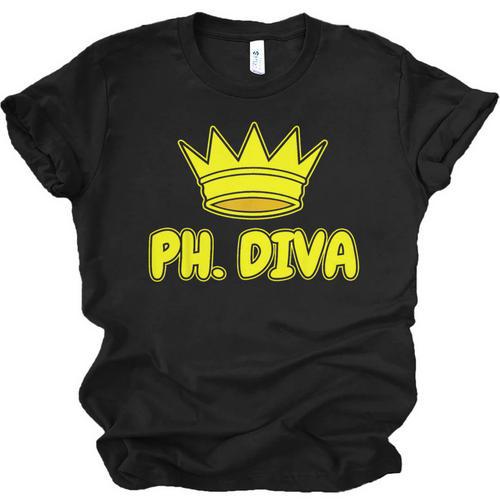 PhD Graduation Ph Diva t Shirt Phdiva Phd t Unisex Jersey T-Shirt - Best Gift Smart
