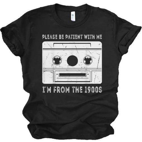 Please Be Patient I'm From The 1900s Cowboy Saying Unisex Jersey T-Shirt - Figerry
