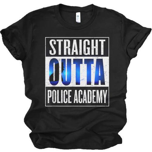 Police Academy Shirt Police Officer Graduation Unisex Jersey T-Shirt - Best Gift Smart