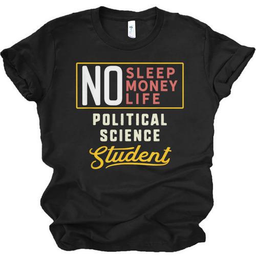Political Science Major Student Shirt Graduation Unisex Jersey T-Shirt - Best Gift Smart