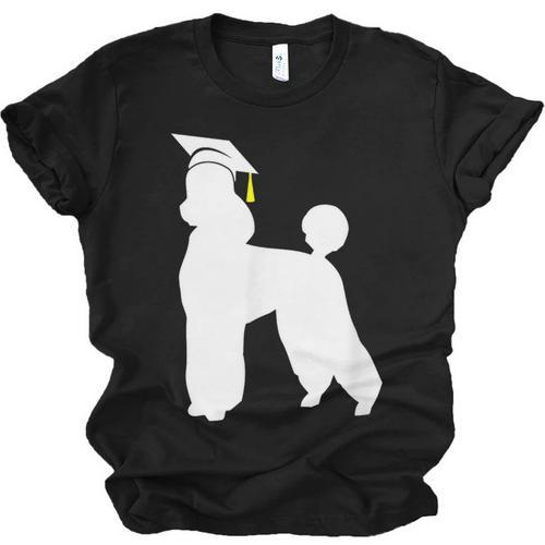 Poodle Graduation Dog Graduate Unisex Jersey T-Shirt - Best Gift Smart
