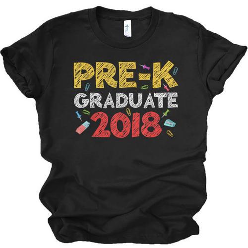Pre-K Graduate Grad 2018 Graduation Shirt Unisex Jersey T-Shirt - Best Gift Smart