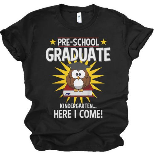 Pre K Graduation Shirt 2019 PreSchool Graduate Toddler Unisex Jersey T-Shirt - Best Gift Smart