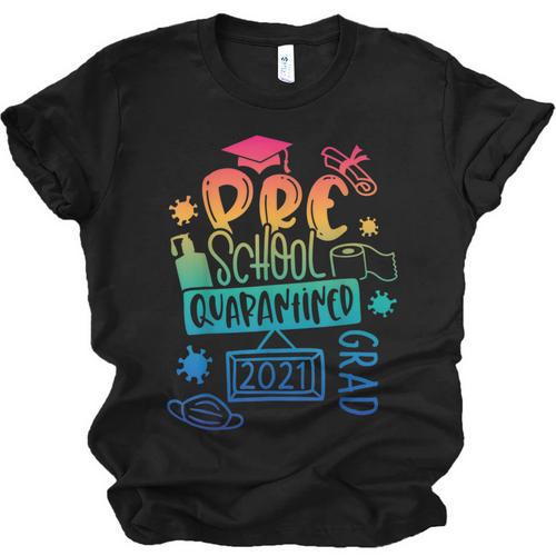 Preschool 2021 Graduate Prek Quarantine Preschool Graduation Unisex Jersey T-Shirt - Best Gift Smart