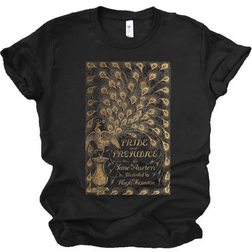 Pride And Prejudice Jane Austen Book Unisex Jersey T-Shirt - Bookorys DE