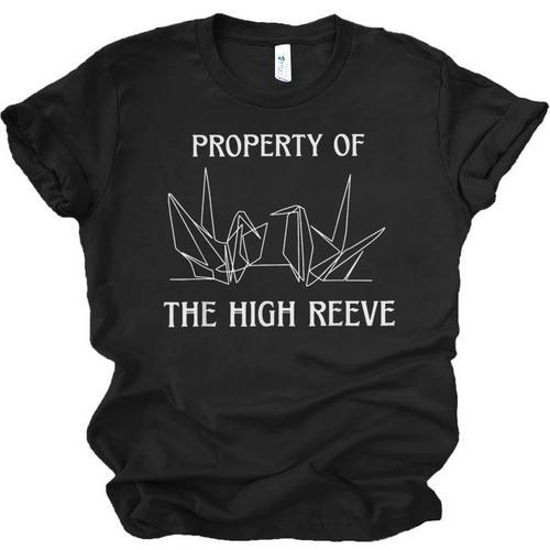 Property Of The High Reeve Bookish Manacled Dark Romance Unisex Jersey T-Shirt - Bookorys