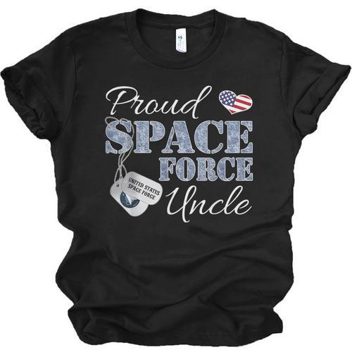 Proud Space Force Uncle Space Force Graduation Tee Unisex Jersey T-Shirt - Best Gift Smart