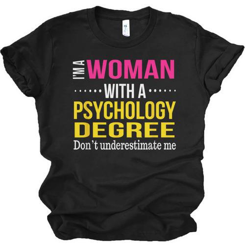 Psychology Degree Major Graduation 2024 Psychologist PsyD Unisex Jersey T-Shirt - Best Gift Smart