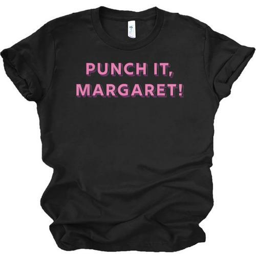 Punch It Margaret Vintage Retro 1980's Nostalgia Unisex Jersey T-Shirt - Figerry