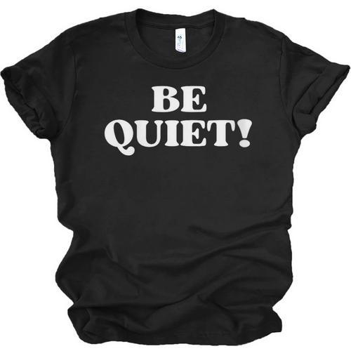 Be Quiet For Introverts Unisex Jersey T-Shirt - Raresse