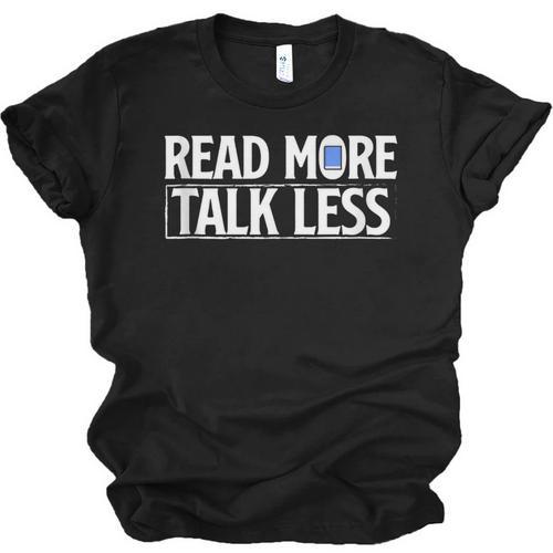Read More Talk Less Introvert Unisex Jersey T-Shirt - Raresse