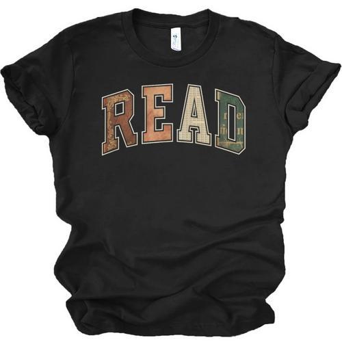 Reading Tee Read Books Teacher Librarian Book Lover Bookworm Unisex Jersey T-Shirt - Bookorys