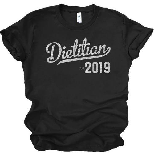 Registered Dietitian Graduation 2019 Unisex Jersey T-Shirt - Best Gift Smart
