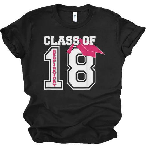 Respiratory Therapist Graduation Class Of 2018 Women RT Unisex Jersey T-Shirt - Best Gift Smart