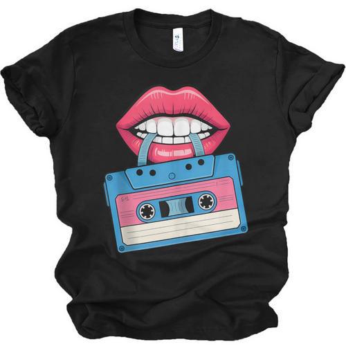 Retro 80s And 90s Cassette Perfect For Nostalgia Unisex Jersey T-Shirt - Figerry