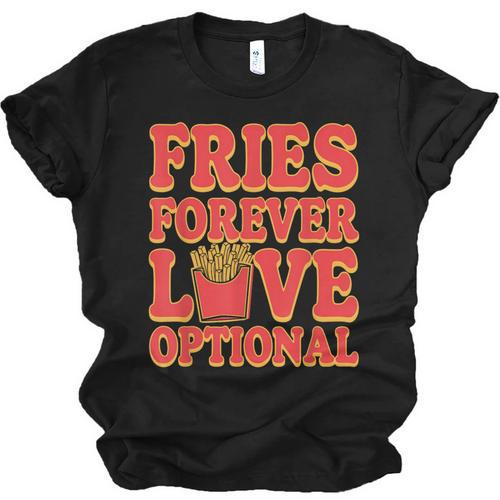 Retro Fast Food Nostalgia Vintage Diner Fries Shakes Burgers Unisex Jersey T-Shirt - Figerry