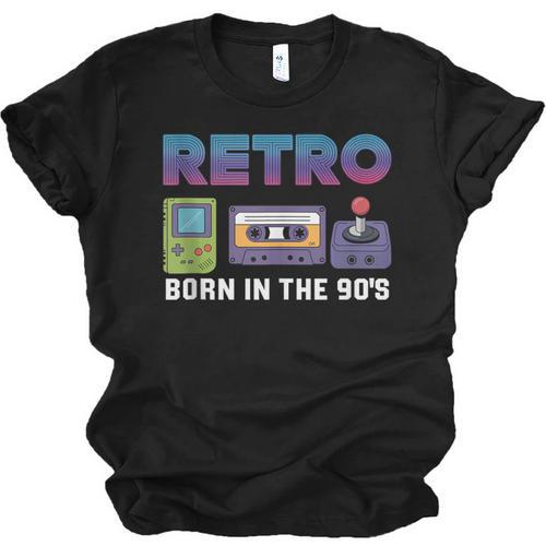 Retro Gaming Nostalgia Tee Perfect For 90s Lovers Unisex Jersey T-Shirt - Figerry