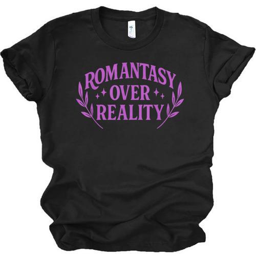Romantasy Book Reader Aesthetic With Fantasy Feels Unisex Jersey T-Shirt - Bookorys AU