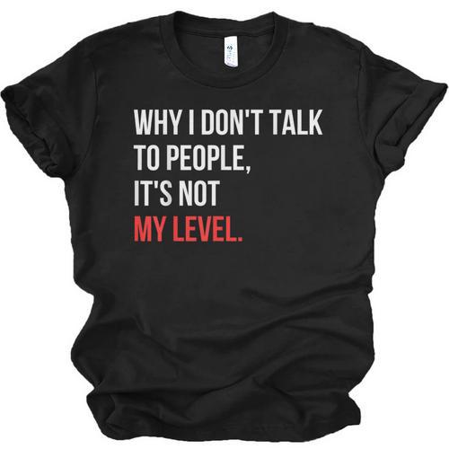 Sarcastic Introvert Attitude Quote Unisex Jersey T-Shirt - Raresse