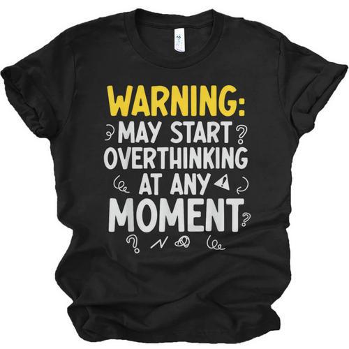 Sarcastic Saying For Overthinkers Introverts Unisex Jersey T-Shirt - Raresse