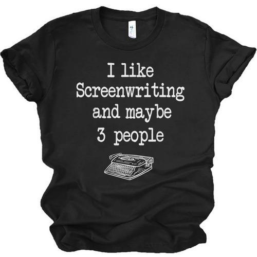 Screenwriter Playwright Writer Scribe Introvert Scriptwriter Unisex Jersey T-Shirt - Raresse