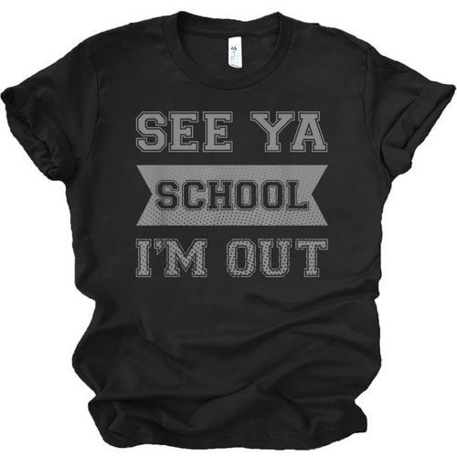 See Ya Elementary School Graduation Shirt Unisex Jersey T-Shirt - Best Gift Smart