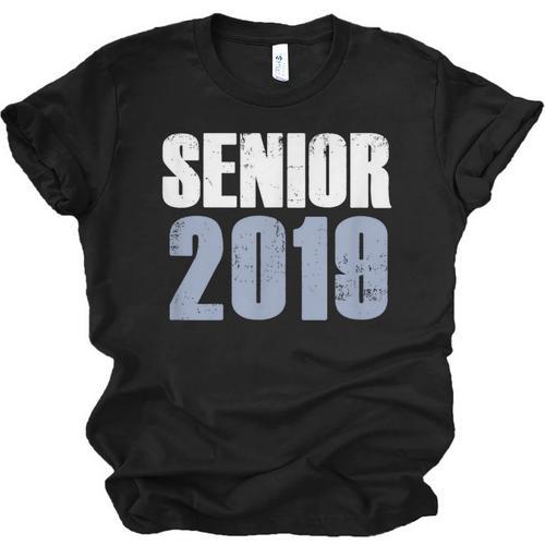 Senior 2019 Shirt Graduation Class Back To School Tee Unisex Jersey T-Shirt - Best Gift Smart