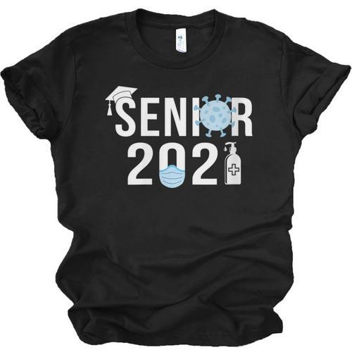 Senior 2021 Grad Shirt 2021 Graduation Unisex Jersey T-Shirt - Best Gift Smart