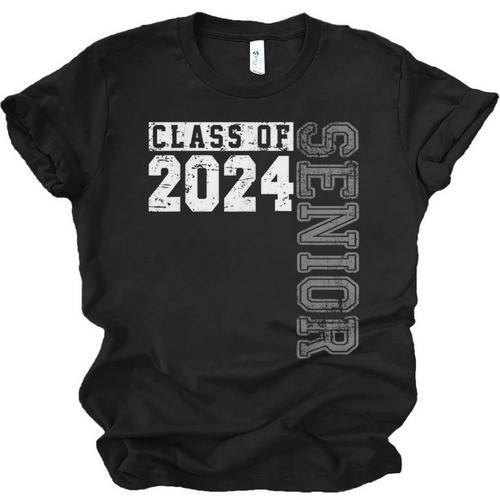 Senior 2024 Class Of 2024 Seniors Graduation 2024 Senior 24 Unisex Jersey T-Shirt - Best Gift Smart