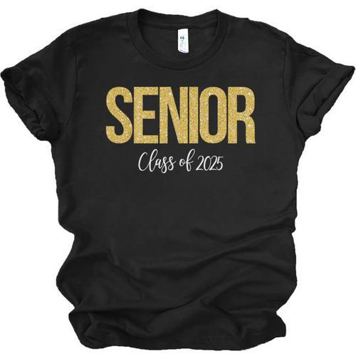 Senior 2025 Graduation Class Of 2025 Senior Men Women Unisex Jersey T-Shirt - Best Gift Smart