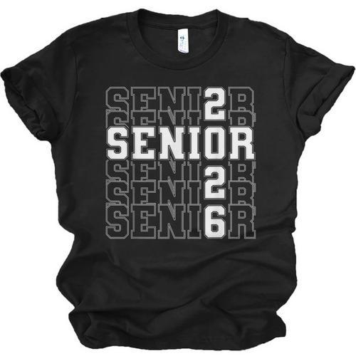 Senior 2026 Class Of 2026 Seniors Graduation 2026 Senior 26 Unisex Jersey T-Shirt - Best Gift Smart