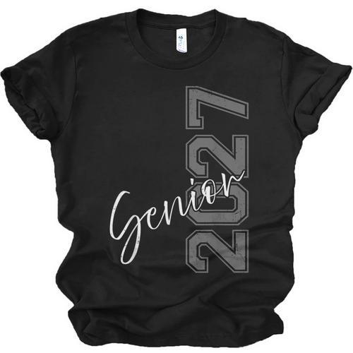 Senior 2027 Class Of 2027 Shirt Graduation Unisex Jersey T-Shirt - Best Gift Smart