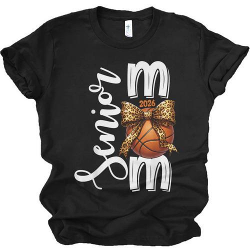 Senior Basketball Mom Class Of 2026 Player Graduation Grad Unisex Jersey T-Shirt - Best Gift Smart