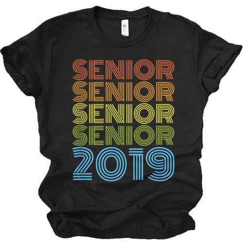 SENIOR CLASS 2019 T SHIRT High School Graduation Unisex Jersey T-Shirt - Best Gift Smart