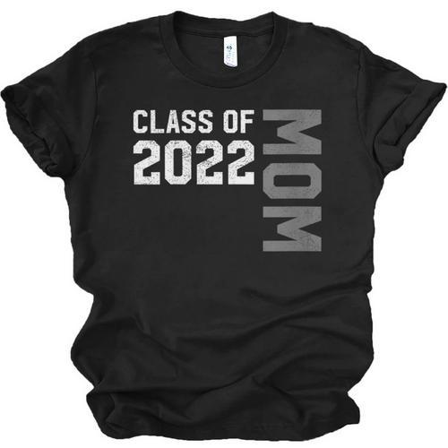 Senior Class Of 2022 Mom Graduation Unisex Jersey T-Shirt - Best Gift Smart