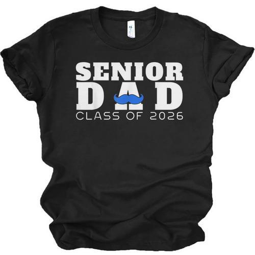 Senior Dad 2026 Class Of 2026 Graduation Unisex Jersey T-Shirt - Best Gift Smart