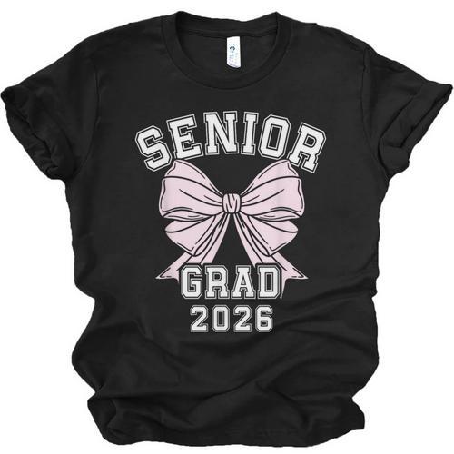 Senior Grad 2026 Class Of 2026 Senior Graduation 2026 Unisex Jersey T-Shirt - Best Gift Smart