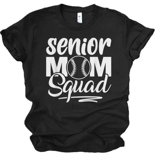 Senior Mom Squad Baseball Class Of 2023 Graduation Unisex Jersey T-Shirt - Best Gift Smart