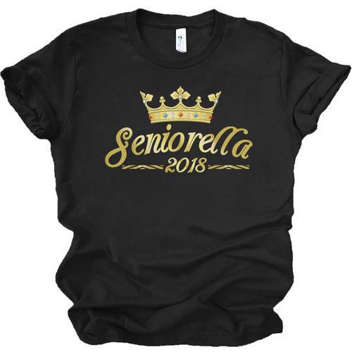 Seniorella 2018 T Shirt Senior Class Of 2018 Graduation Unisex Jersey T-Shirt - Best Gift Smart