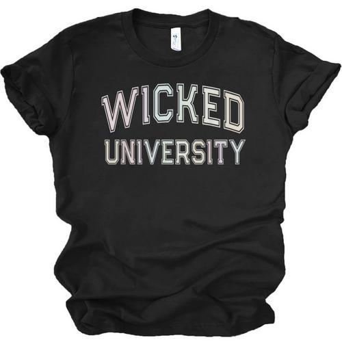Silly WICKED UNIVERSITY Introvert Salem 1692 Senior 2025 Unisex Jersey T-Shirt - Raresse
